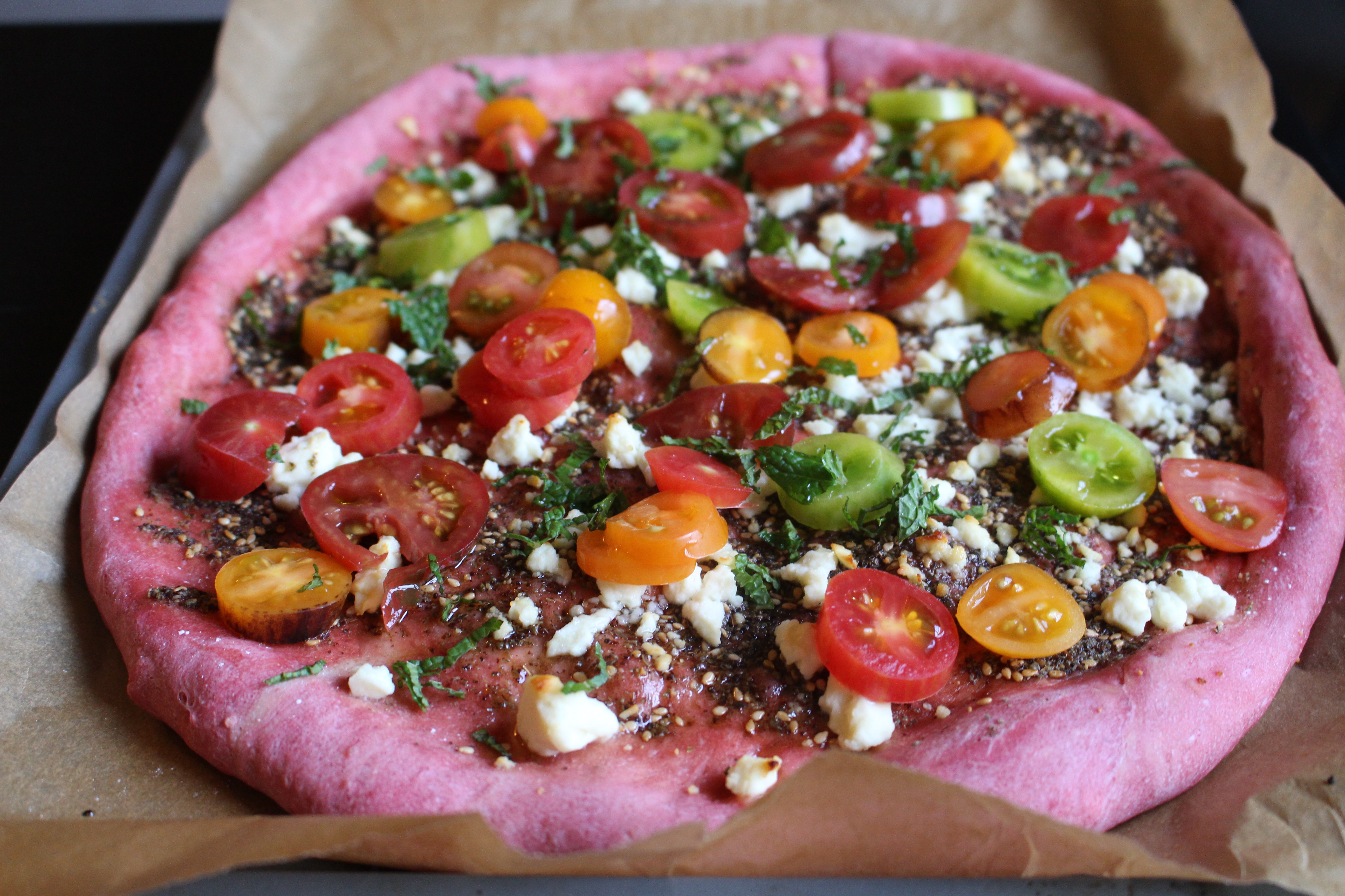 beet crust pizza